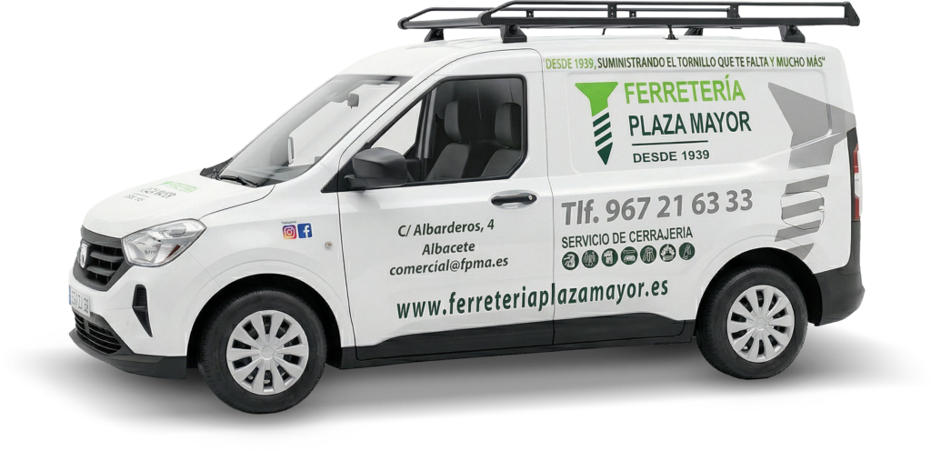 Furgoneta para Reparto, Ferretería Plaza Mayor Albacete